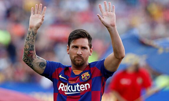 Leo Messi, en un partido con el Barcelona. | Archivo