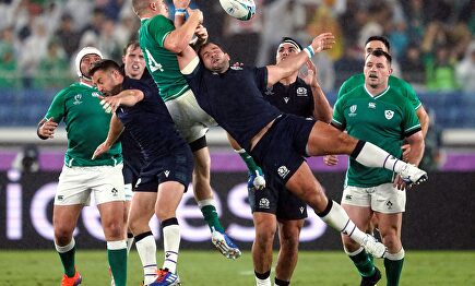 Imagen del partido entre los All Blacks y Sudáfrica. |  EFE