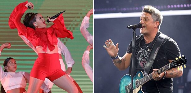 Alejandro Sanz y Rosalía, cantantes de moda |  LD