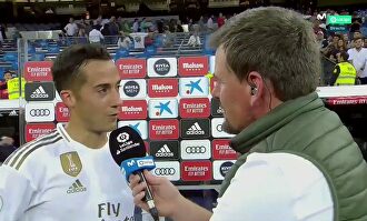 ¿Humilla el periodista de Movistar a Lucas Vázquez en pleno directo?