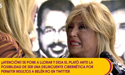 Lydia Lozano abandonó el plató |  Mediaset
