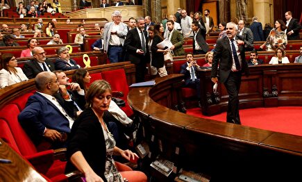 Parlamento de Cataluña. | EFE