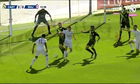 Golazo de Rodrygo para mandarle un aviso a Zidane