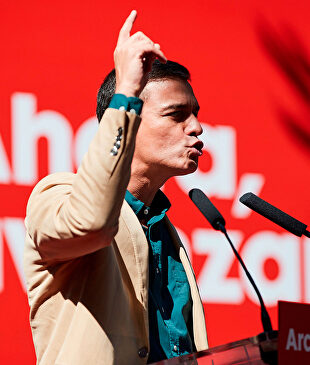 Pedro Sánchez, en un acto |  EFE