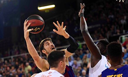 Tomic intratable debajo del aro |  EFE