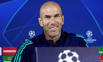 Zidane en la rueda de prensa previa al partido |  EFE