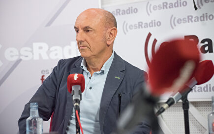 El cineasta Iñaki Arteta, en esRadio. |  David Alonso Rincón