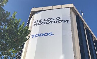 Pancarta del PP |  M.Muro