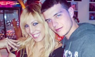 Christina Rapado y Camilo Blanes, en una foto que ella compartió en Instagram |  Gtres