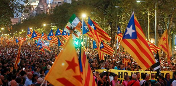 Manifestación separatista |  EFE