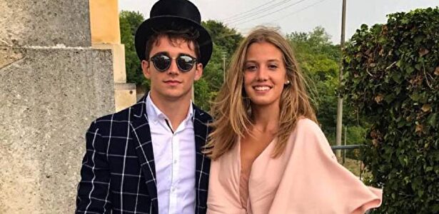 Charles Leclerc y Giada Gianni. |  Instagram