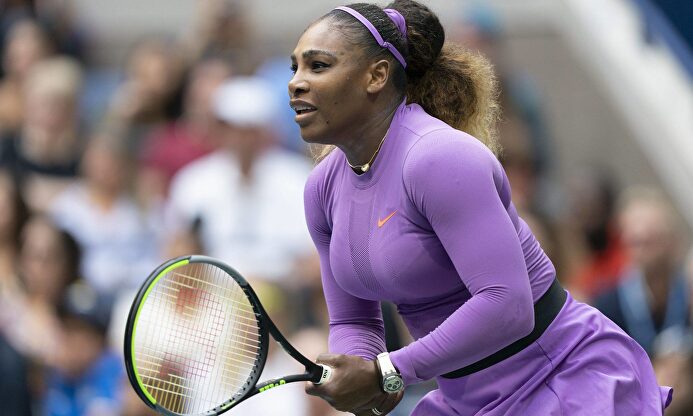 Serena Williams, todo potencia en la pista. |  Cordon Press