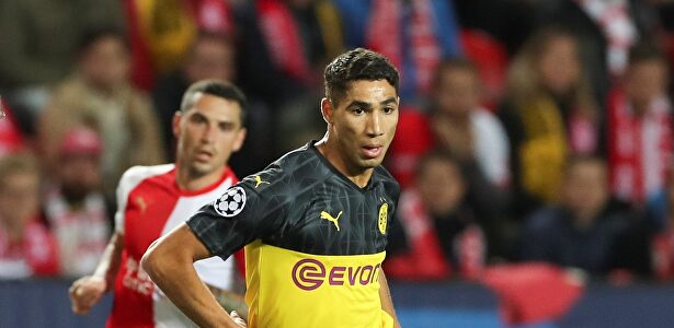 Doblete, con golazo incluido, de Achraf en Champions