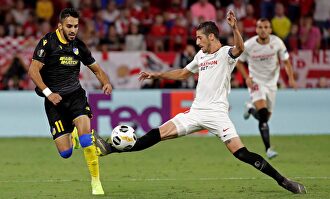 El Sevilla ganó por la mínima |  EFE