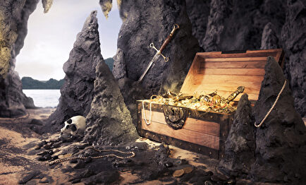 ¿Qué pirata habrá depositado el pequeño tesoro en un lugar oculto de El Sadar? |  Captura