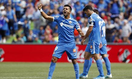 El Getafe asaltó Rusia con un enorme Ángel |  EFE