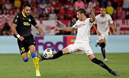 El Sevilla ganó por la mínima |  EFE