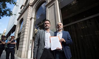 Ciudadanos denuncia a Torra ante la Fiscalía "por su posible vinculación" con los CDR detenidos