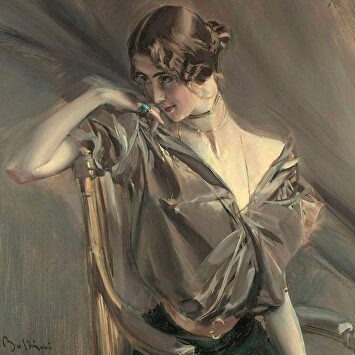 Cléo de Mérode, 1901 de Giovanni Boldini. |  Fundación Mapfre