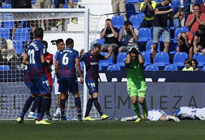 Tensión en el Leganés-Levante. |  Cordon Press