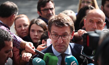 El presidente de la Xunta de Galicia, Alberto Núñez Feijóo. |  EFE