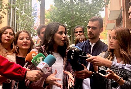 La portavoz de Cs en el Congreso, Inés Arrimadas. |  Europa Press