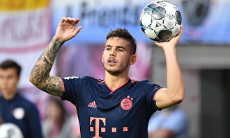 Lucas Hernández, en un partido con el Bayern de Múnich. |  Cordon Press