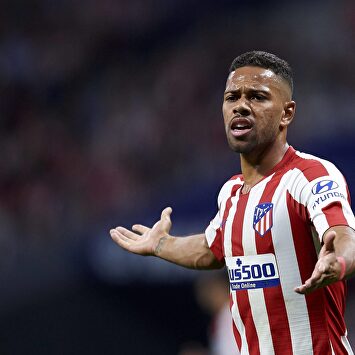 Renan Lodi, en un entrenamiento con el Atlético de Madrid. | Cordon Press
