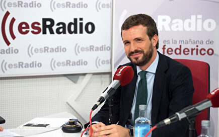 Pablo Casado en esRadio |  David Alonso Rincón