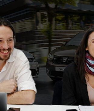 Pablo Iglesias e Irene Montero. |  Cordon Press