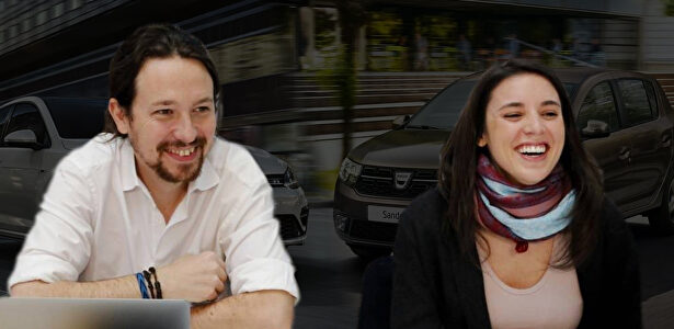 Pablo Iglesias e Irene Montero. |  Cordon Press
