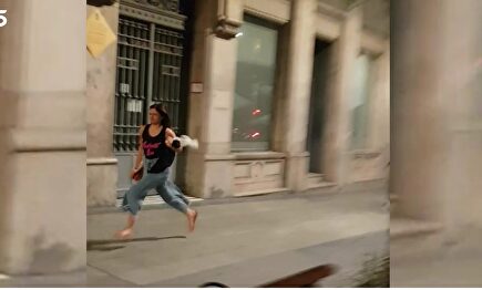 Marina huye de Antonio Tejado |  Telecinco