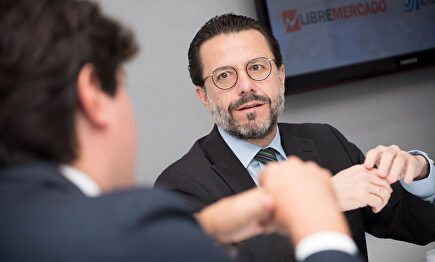 Javier Fernández Lasquetty, en una reciente visita a Libertad Digital | David Alonso Rincón