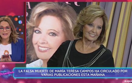 Toñi Moreno explica su error |  Telemadrid