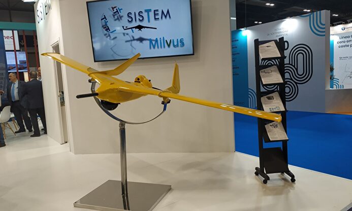 Dron Milvus en la Feria Traffic 2019 (Ifema, Madrid) |  Libertad Digital