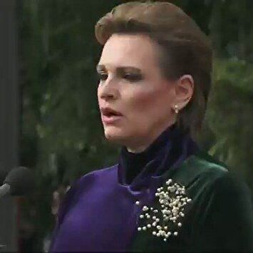 La sorpresa: Ainhoa Arteta cantó 'La muerte no es el final'