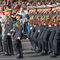 Batallón de alumnos de la Academia de la Armada.