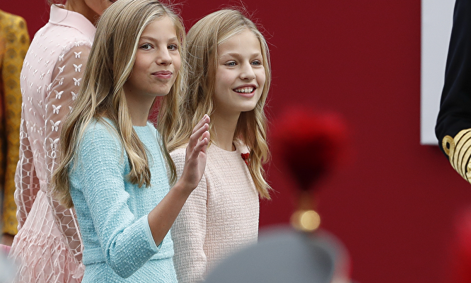 La princesa Leonor y la infanta Sofía | Gtres