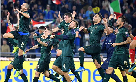 Italia certificó su clasificación para la Eurocopa 2020 |  EFE