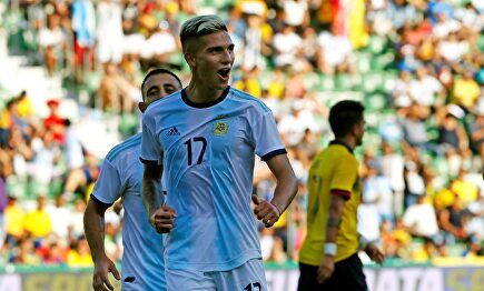 Argentina firmó un gran partido sin Messi |  EFE