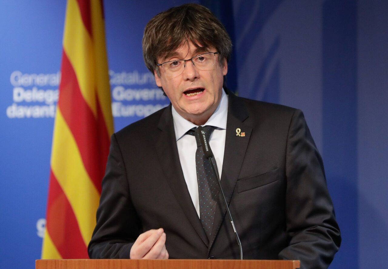 El expresidente catalán fugado, Carles Puigdemont |  EFE