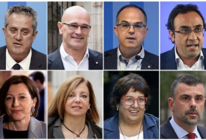 Los golpistas condenados. |  EFE