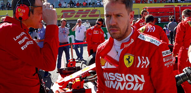 Vettel con Ferrari. | EFE