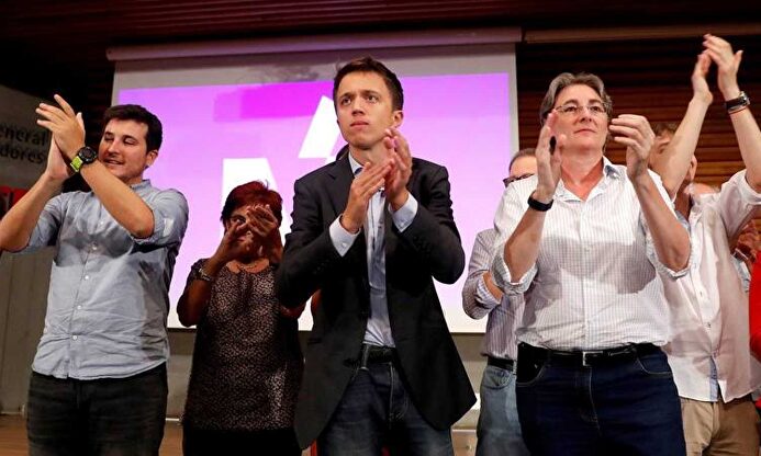 Iñigo Errejón en la presentación de su partido Más País I EFE