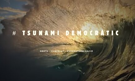 Página web de Tsunamic Multimedia. |  Tsunami Democratic