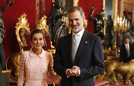 Felipe y Letizia, el 12-O |  Cordon Press