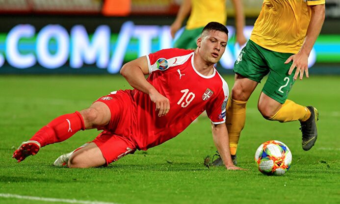 Jovic no fue convocado por Serbia |  EFE