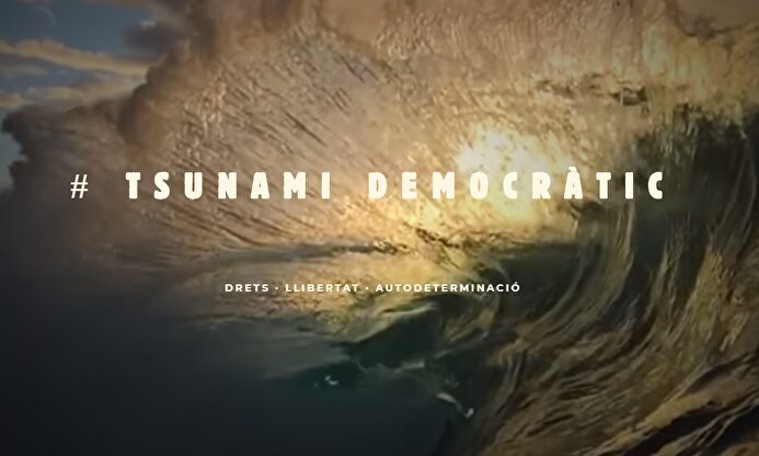 Imagen de la entidad independentista |  Tsunami Democratic