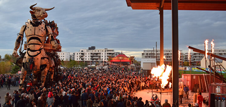 El espectáculo en Toulouse. |  Jordi Bover/Halle-de-La-Machine