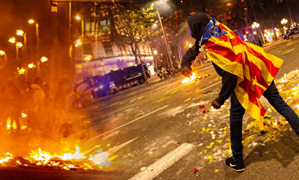 El Gobierno asume ahora la violencia tras los múltiples altercados en Cataluña